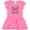 Raspberry with Polka Dots, variant on Inktastic I Love my Brother Autism Awareness Girls Baby Dress