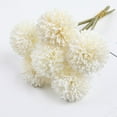 thumbnail image 2 of 12pcs Artificial Chrysanthemum Ball Flowers: Realistic Decor for Every Occasion, 2 of 11