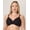 Black, variant on Cotton Collection Underwire T-Shirt Bra Black 36D