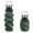 Army Green 2V4, variant on Ke1Clo Foldable Water Bottle under $5! 500ml Portable Sports Bottle Leak Proof BPA Free Reusable for Outdoor Travel Gym