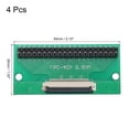 thumbnail image 2 of 4pcs FFC FPC Connector Board 40 Pins 0.5mm Socket to 2.54mm Double Row Male Pin Header Strip Adapter, 2 of 5