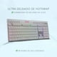 thumbnail image 3 of Teclado Gamer Redragon Horus Blanco Full Size Red Switch Alámbrico, 3 of 6