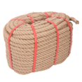 thumbnail image 1 of Rope, High Strength Fine Workmanship Multipurpose Jute Rope Cuttable 50m Length Flexible  for Party, 1 of 7