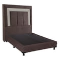 thumbnail image 3 of Box Base Cama King Size + Cabecera Bora Chocolate, 3 of 7