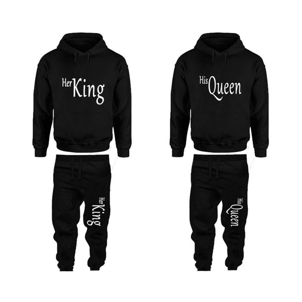 king and queen jogger sets