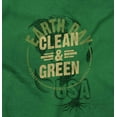 thumbnail image 2 of Clean Green Earth Day Save Planet Men's Graphic T Shirt Tees Brisco Brands M, 2 of 6