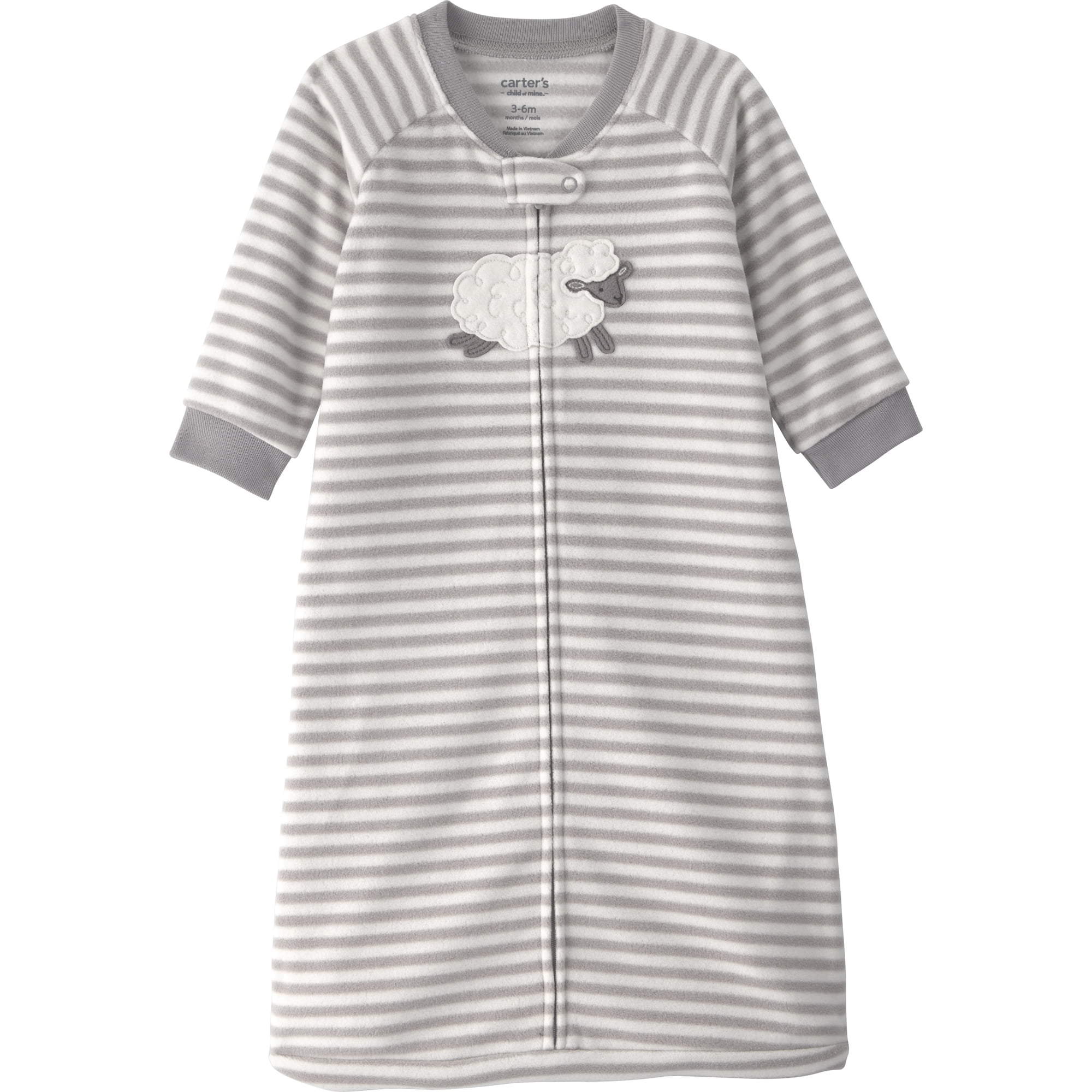 Carter's Child of Mine Baby Sleepbag, One-Piece, Sizes 3/6 Months- 6/9 Months