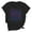 Black, variant on Sexlip Womens Swimsuit Set Gradient Burst Print Cover Up Design Crew Neck Short Sleeve Loose Silhouette Breathable Fabric for Casual Beach Days Blue L
