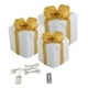 thumbnail image 5 of Juego de 3 cajas de regalo LED para árbol de Navidad con luces para celebrar las fiestas. Cálido, 5 of 9