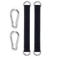 thumbnail image 4 of de 2 correas colgantes para árboles Instalación rápida y fácil con mosquetones Mosquetones Correas para columpio de árboles resistentes para colum Macarena columpios para árboles, 4 of 8