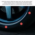 thumbnail image 3 of 1 Pack Mushroom Shaped Tire Repair Insert Plug Car Universal Tire Repair Insert Plugs Universal Rubber Replacement Sockets Tool for Motorcycle Tires, 3 of 8