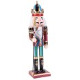 thumbnail image 3 of Adorno de marioneta de cascanueces de madera de nogal con forma de soldado creativo para decoración de escritorio, 3 of 7
