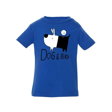 

Dog And Bird Logo T-Shirt Infant -Image by Shutterstock 24 Months