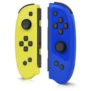 Techken Joy-Con Controller for Nintendo Switch (L/R) - Dual Vibration, Wake-Up, and Screenshot Support Best Gift for Kids