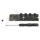 thumbnail image 2 of Tarjeta adaptadora M.2 NVME a SATA, Plug and Play gratuito, M2 KEYM NVME PCIE a tarjeta de expansión SATA3.0 de 4 puertos, 2 of 5