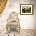 thumbnail image 3 of Leopold Munsch 24x19 Gold Ornate Framed and Double Matted Museum Art Print Titled - Taufers Castle (1886), 3 of 4