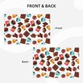 thumbnail image 3 of Placemats Set Of 4 / 6, Coffee Chocolate Print Placemats For Dining Table Indoor/Outdoors Heat Resistant Washable Placemats 18" X 12", 3 of 8