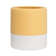 thumbnail image 4 of Mini bote de basura de escritorio, bote de basura pequeño con forma de oso, bote de basura portátil para mesa Amarillo, 4 of 9