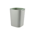 thumbnail image 1 of Billuyoard Minimalist Trash With Opening Office Minimalist Convenient Dustbins Trash Trash Trash Household Trash Can Trash Suministros de limpieza para el hogar verde 12L, 1 of 6