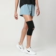 thumbnail image 2 of Flamingo Open Patella Knee Cap, Knee Pain Relief, Black, XL, 2 of 5
