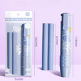 thumbnail image 2 of Gommes Rétractables Style Stylo Mignon Recharges en Forme de Stylo Dessin Animé, Violet, 2 of 4