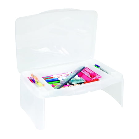 Everything Mary Small Clear Collapsible Lap Desk Walmart Com