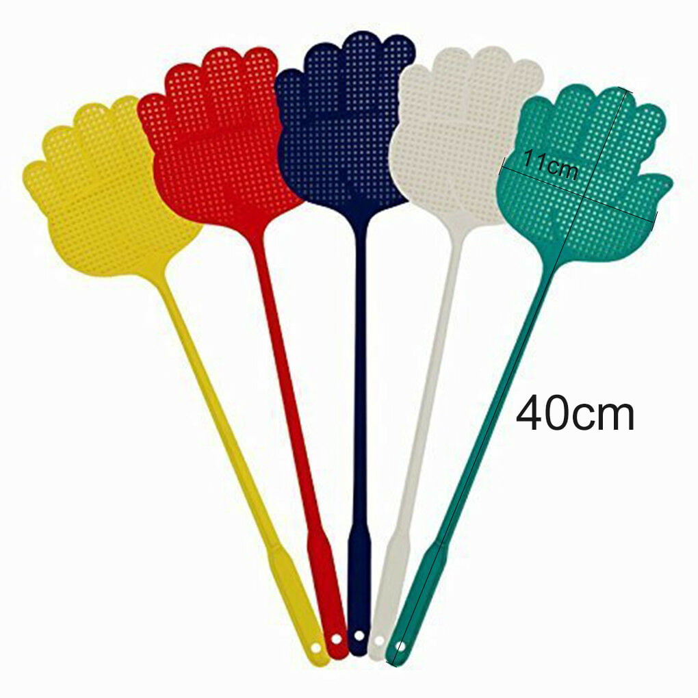 5 x Hand Shape Fly Swatter Bug Mosquito Insect Wasps Killer Catcher Swat Zapper 