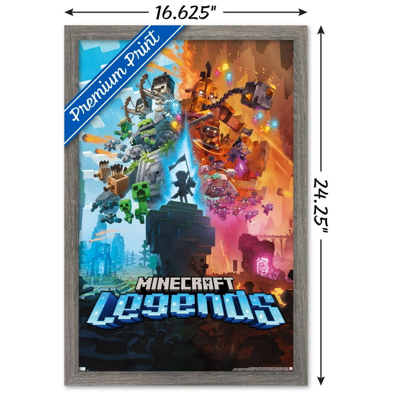 Trends International Minecraft: Legends - White Poster