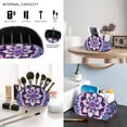 thumbnail image 6 of ZIATUBLES Boho Mandala Print Office Chair Cover Set of 5, Stretch Chair Cover with Armrest Slipcover, PU Leather Tissue Box Cover and Square Remote Caddy for Home Living Room, L, 6 of 7