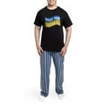 thumbnail image 5 of CafePress - Pray For Ukraine Pajamas - Men's Dark Loose Fit Cotton Pajama Set, 5 of 7