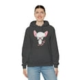 thumbnail image 5 of 90s Nostalgia Retro Hoodie, Pinky & The Brain Graphic Hoodie, 5 of 5