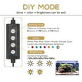 thumbnail image 3 of Hygger Aquarium Light, 36W LED Fish Tank Light for 36-42 Inch Fish Tank Freshwater Planted, 24/7 Lighting Cycle 6 Colors Full Spectrum, Build in Timer Sunrise Sunset Auto On Off, 3 of 6