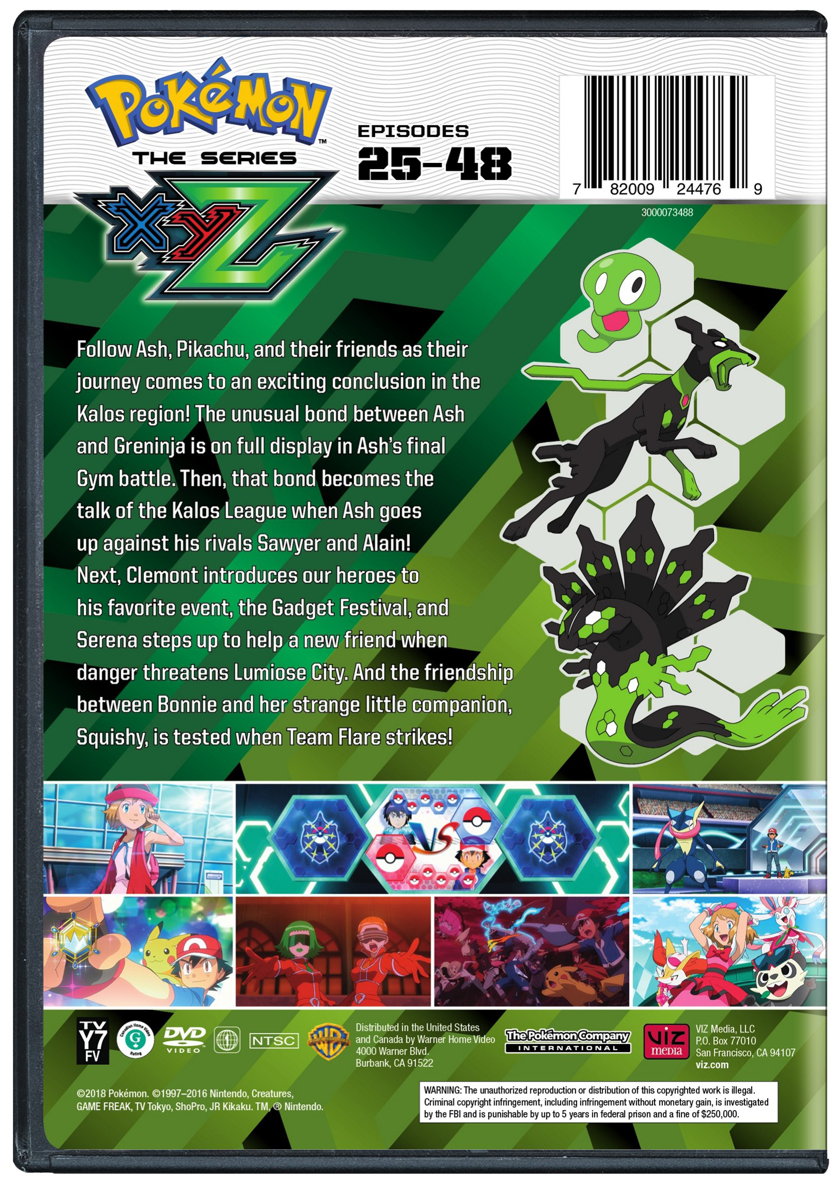 Pokemon the Series: XYZ Set 2 (DVD) [DVD]