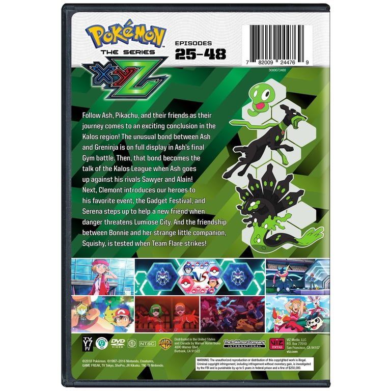 Pokemon the Series: XYZ Set 2 (DVD) [DVD] - Walmart.com