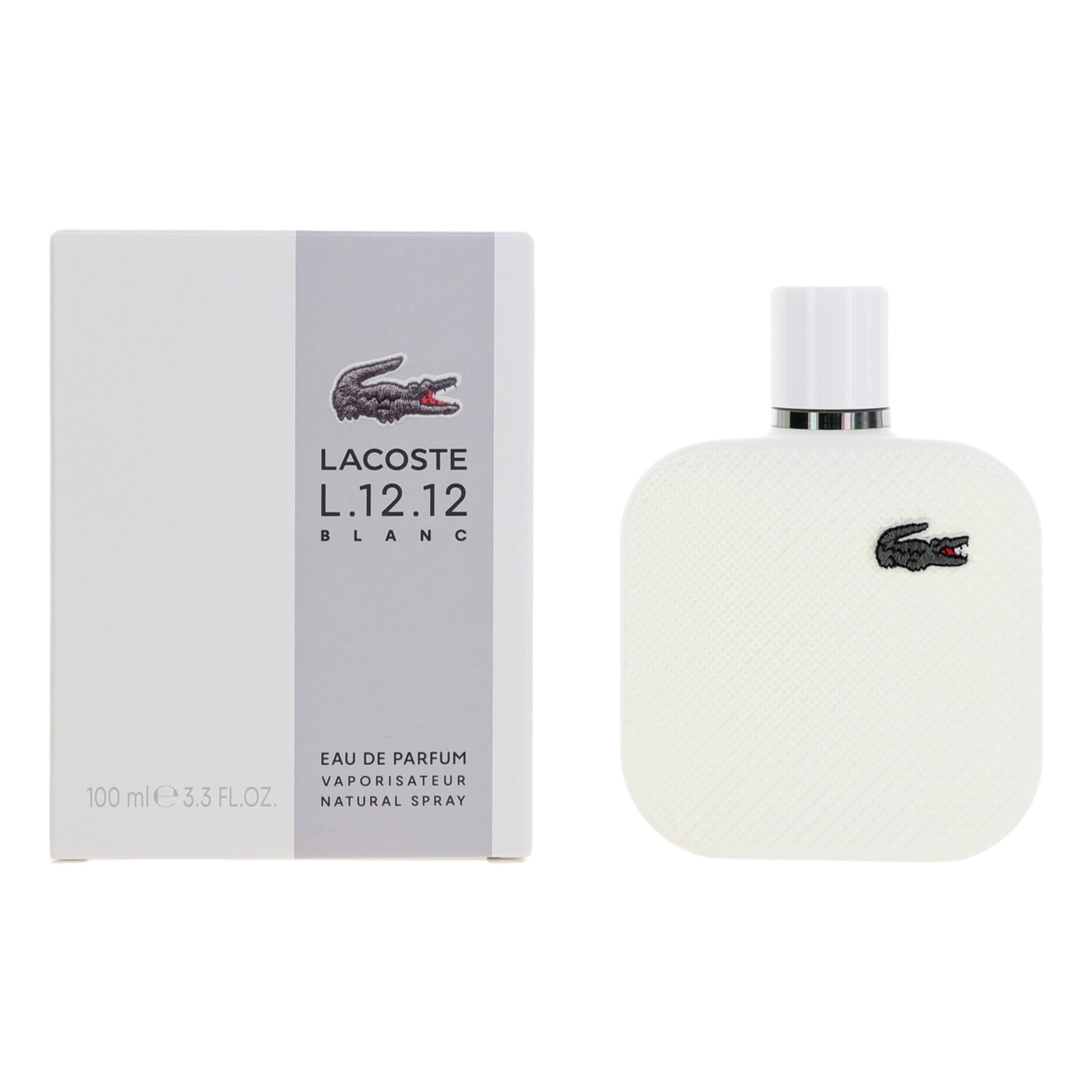 Lacoste L.12.12 Noir Black Intense Eau De Toilette Spray for Men