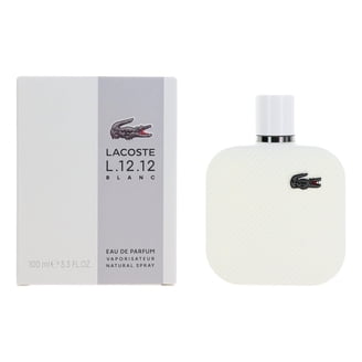 香水(男性用) LACOSTE Eau de Lacoste Blanc Pure Lacoste L.12.12 Blanc Eau De Toilette Spray, Grapefruit, Vetiver