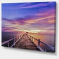 thumbnail image 2 of Pont en Bois sous Ciel Violet, 2 of 3