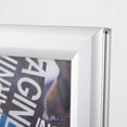 thumbnail image 5 of M&T Displays Front Loading Snap Window Frame Poster Size 1" Silver Color Profile, Mitered Corner (20x30), 5 of 5