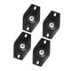 thumbnail image 2 of Polea de pasta Polea universal Polea de rueda Polea de caja de autoalmacenamiento de bajo ruido Negro, 2 of 7