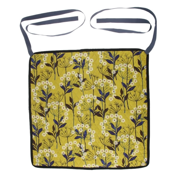 Cojín grande para silla de ruedas, cojín para asiento de silla de ordenador de oficina, alivio del dolor de ciática Amarillo Zulema Almohadilla de cojín para asiento de silla de ruedas