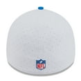 thumbnail image 4 of Men's New Era  White/Blue Detroit Lions 2025 NFL Training Camp 39THIRTY Flex Hat, 4 of 5