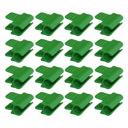 

Eease 20pcs Greenhouse Clamps Clips Film Row Cover Clamp Netting Tunnel Hoop Clips