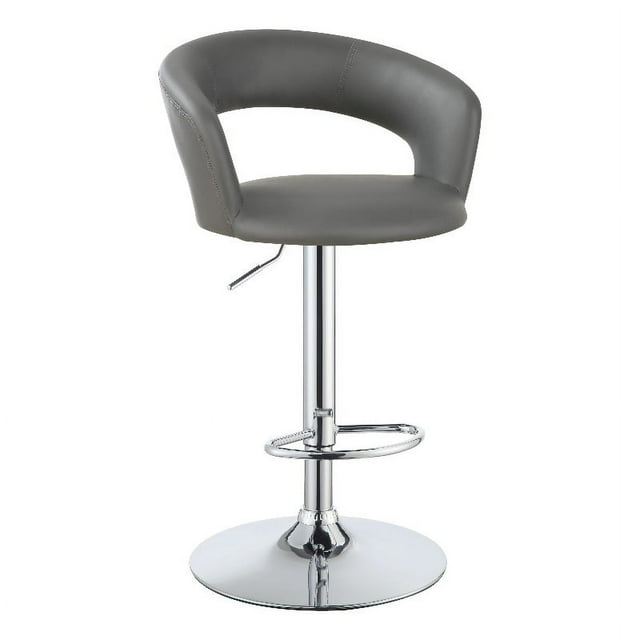 Coaster Mobilier de Maison Tabouret de Bar Réglable, Gris