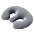 thumbnail image 2 of Serenable Breast Pillow Massage Table Rest Pillow Body Relaxing Comfortable SPA Massage Chest Cushion Hollow Pillow for Travel Sleeping Gray, 2 of 9