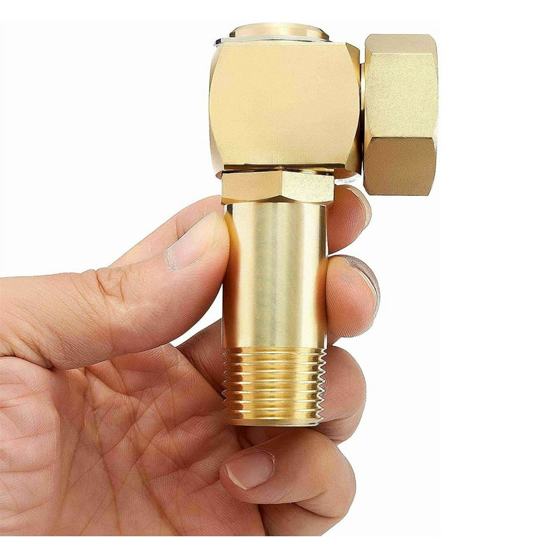 Brass Hose Reel Parts Fittings,Garden Hose Adapter, Brass Replacement Part  Swivel 