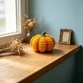thumbnail image 5 of Qholemyo Resin Pumpkin Table Figurine Fall Decor Halloween Decor Indoor Windowsill Entryway Table Home Decor, 5 of 7