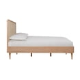thumbnail image 4 of Pemberly Row Handmade Contemporary Natrual Ash Cane Bed in King, 4 of 9