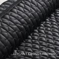 thumbnail image 4 of Juego de edredón EVERGRACE Luxury Velvet Full Queen Black, 4 of 9