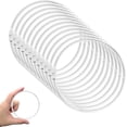 thumbnail image 1 of shiyou-12pcs Loose Leaf Binder Rings, 4 Inch Large Metal Rings for Index Cards Flashcards Paper DIY Crafts Home Office School Supplies, 1 of 4