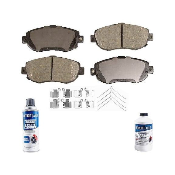 Front Brake Pad Set - Compatible with 2001 - 2005 GS430 Base 2002 2003 2004